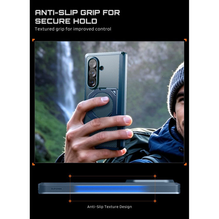 Калъф Supcase UB Aero MagSafe 2-Set за Samsung Galaxy Z Fold 8 Ultra - тъмносин