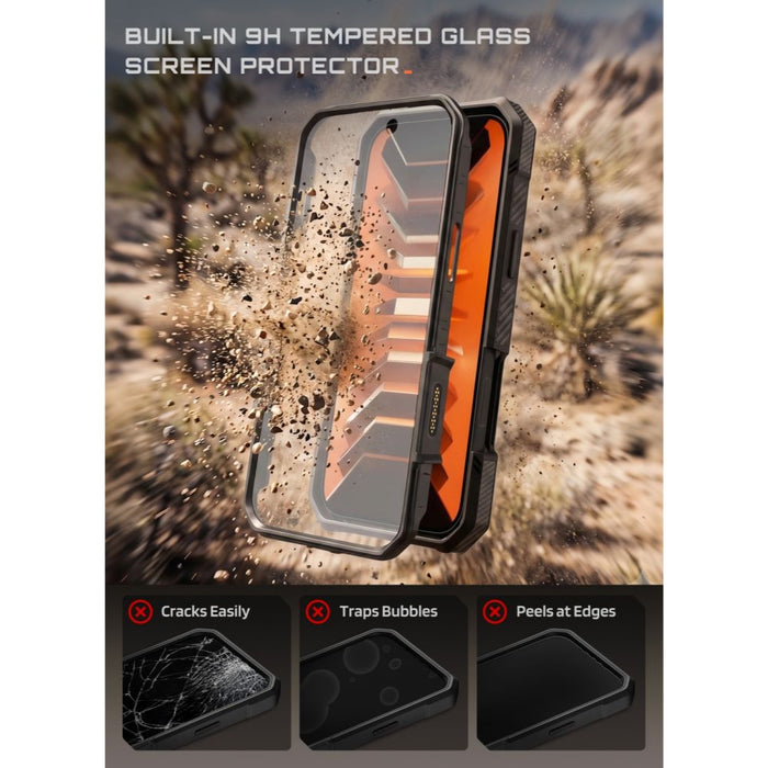 Калъф Supcase Grip Pro Mag MagSafe за iPhone 18 Pro / 17 Pro - черен