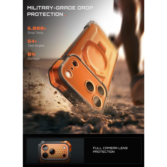 Калъф Supcase UB Grip Mag MagSafe за iPhone 18 Pro Max / 17 Pro Max - оранжев