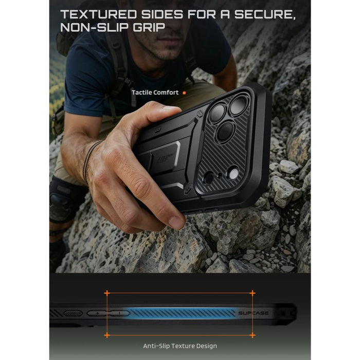 Калъф Supcase Unicorn Beetle Pro за iPhone 18 Pro Max / 17 Pro Max - черен