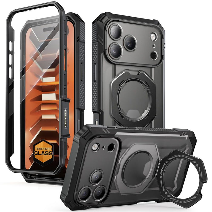 Калъф Supcase Grip Pro Mag MagSafe за iPhone 18 Pro Max / 17 Pro Max - черен