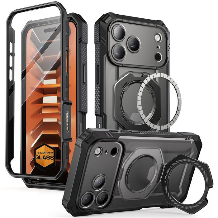 Калъф Supcase Grip Pro Mag MagSafe за iPhone 18 Pro Max / 17 Pro Max - черен