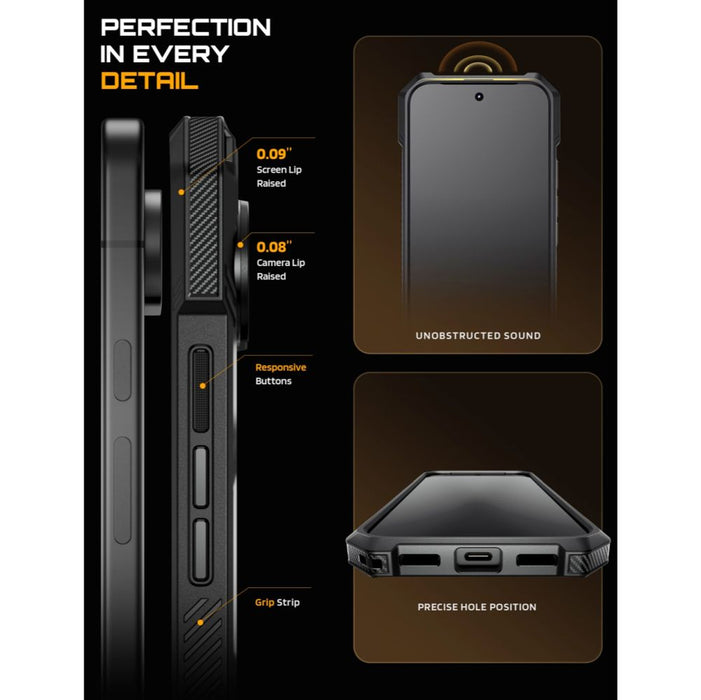 Калъф Supcase UB Grip Mag MagSafe за Google Pixel 11 Pro XL - черен