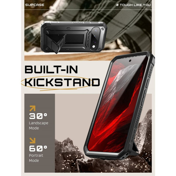 Калъф Supcase Unicorn Beetle Pro за Google Pixel 11 Pro - черен