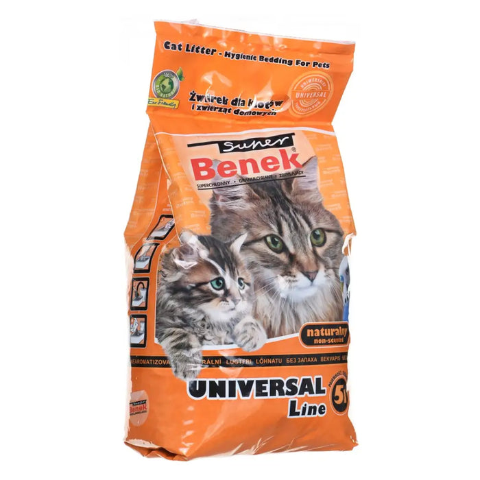 SUPER BENEK UNIVERSAL Котешка тоалетна Bentonite grit