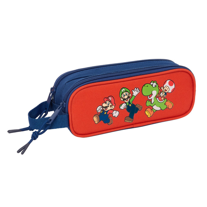 Пътническа Чанта Super Mario Mamma mia Червен Морско син 21 x 8 x 6 cm