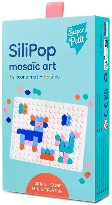 Творчески комплект Super Petit - Мозайка Silipop, бяла