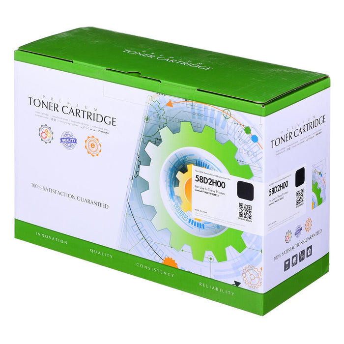 Супер обемен тонер за Lexmark S58D2H00 черен