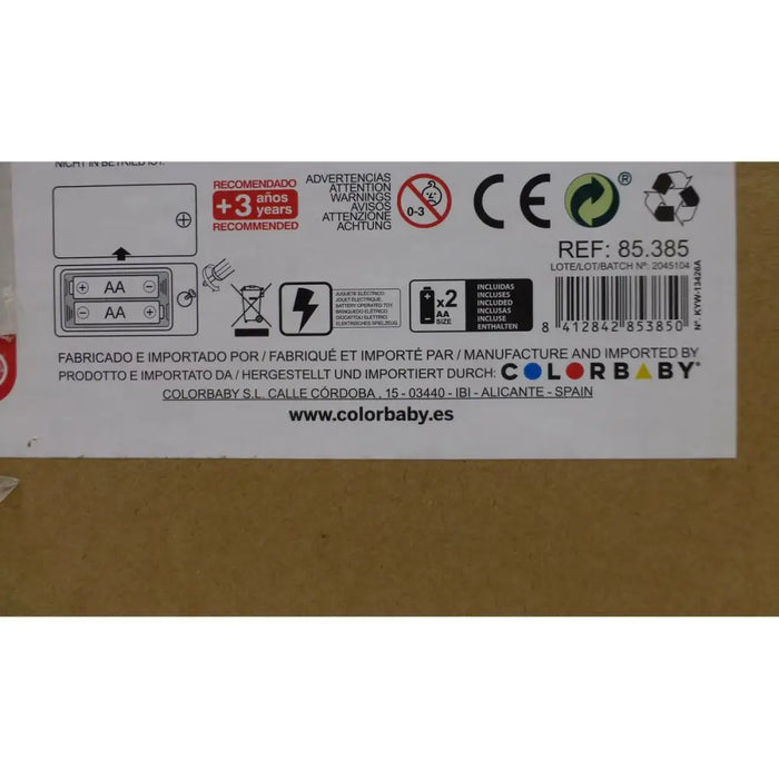 Супермаркет за Играчки Woomax 28 Части 48 x 70 x 30 cm