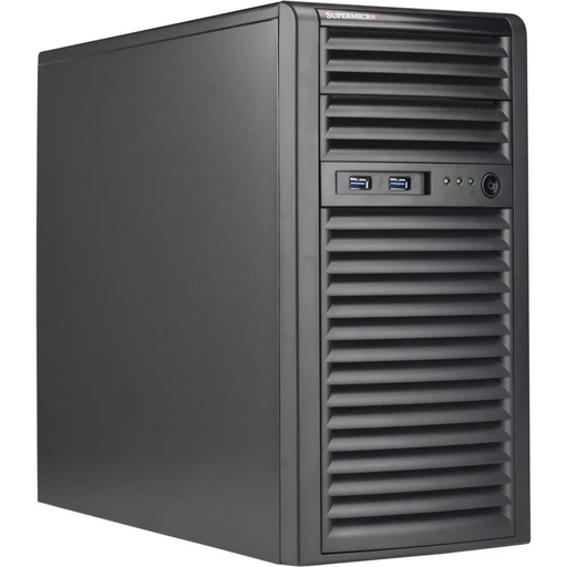 Supermicro CSE 731I 404B кутия за компютър Mini Tower Черен