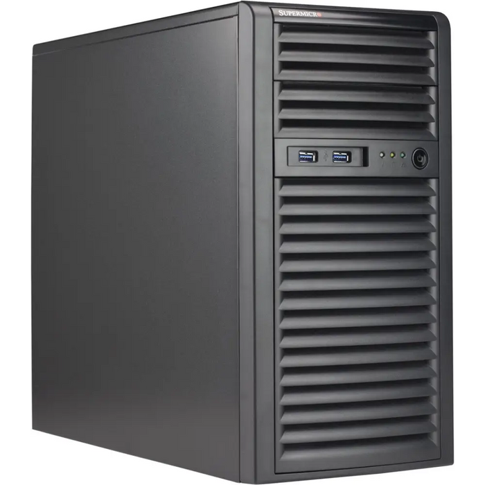 Supermicro CSE 731I 404B кутия за компютър Mini Tower Черен