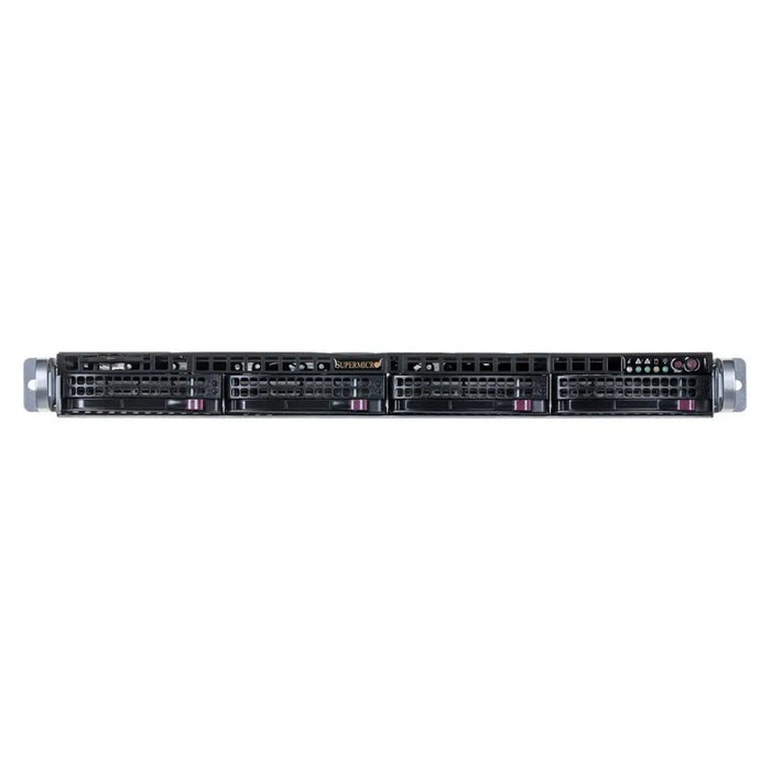 Supermicro SuperChassis 813MFTQC-350CB2 Rack Черен 350 W