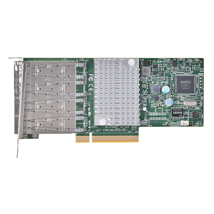 Мрежова карта Supermicro AOC-STG-I4S Вътрешен Ethernet 8000 Mbit/s