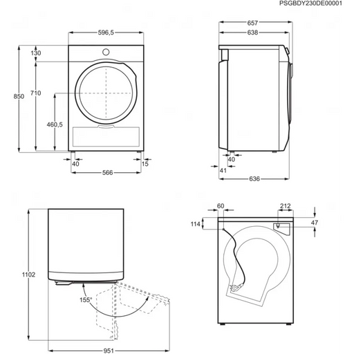 Сушилня AEG TR9384CE