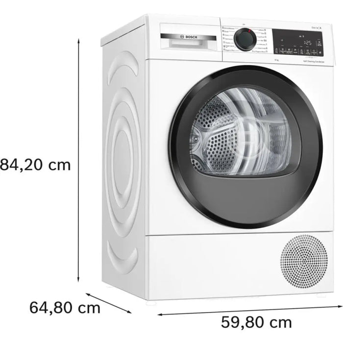 Сушилня Bosch WQG24501BY 9 kg D Бял