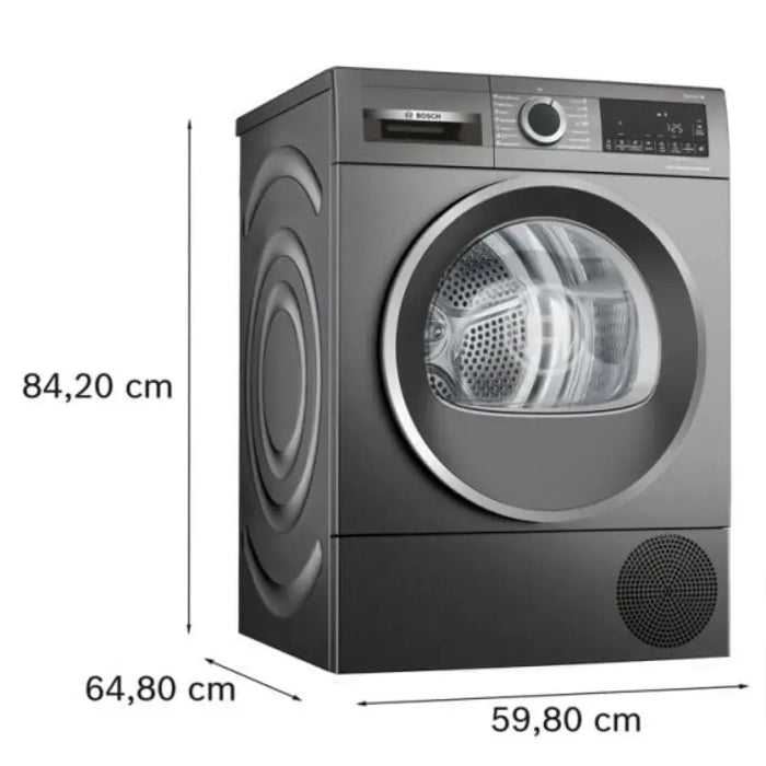 Сушилня BOSCH WQG245DREU 9 кг Термопомпа SelfCleaning C