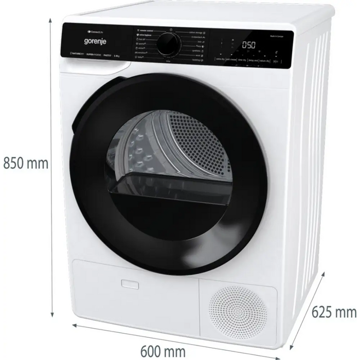 Сушилня Gorenje DPNA92WIFI Свободностояща Зареждане отпред