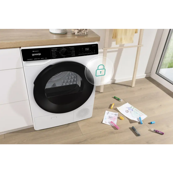 Сушилня Gorenje DPNA92WIFI Свободностояща Зареждане отпред