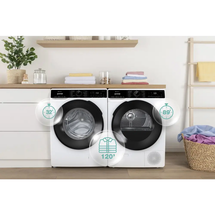 Сушилня Gorenje DPNA92WIFI Свободностояща Зареждане отпред