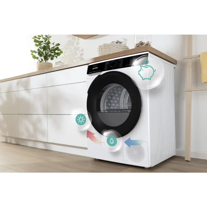 Сушилня Gorenje DPNA92WIFI Свободностояща Зареждане отпред