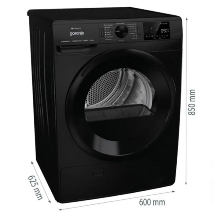 Сушилня GORENJE DPNE82GNLWIFI/B 8 кг Термопомпа Wi-Fi Черна