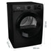 Сушилня GORENJE DPNE82GNLWIFI/B 8 кг Термопомпа Wi-Fi Черна