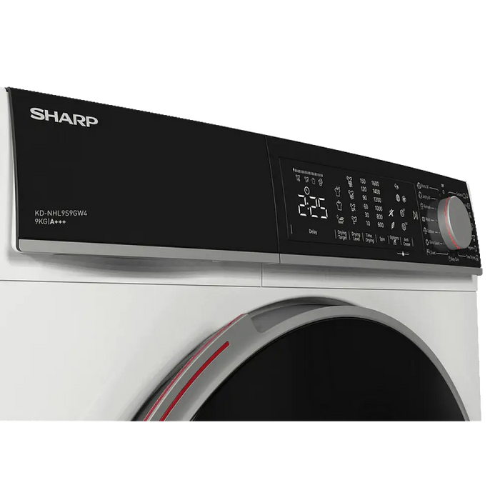 Сушилня Sharp KD NHL9S9GW4 9 kg A + + + Бял