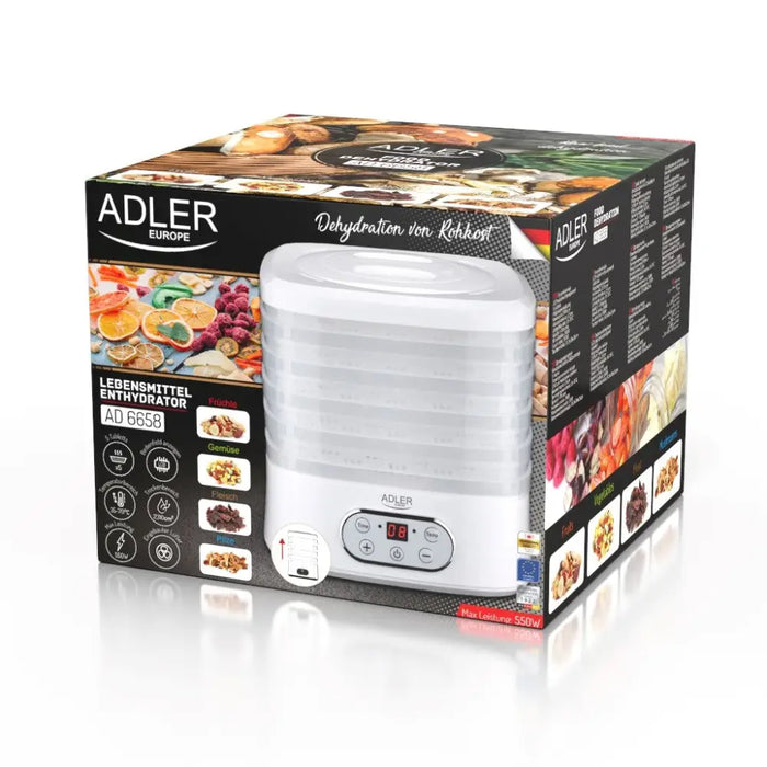 Сушилня за плодове и зеленчуци ADLER AD 6658