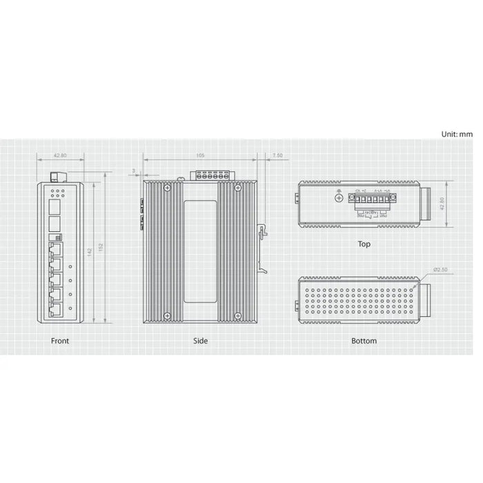 Суич Level One IES-0610