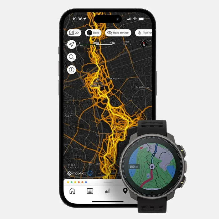 Suunto Vertical Solar 3,56 cm (1,4’’) Матричен 49 mm 280 x