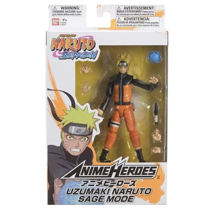 Съчленена Фигура Naruto Anime Heroes - Uzumaki Naruto Sage