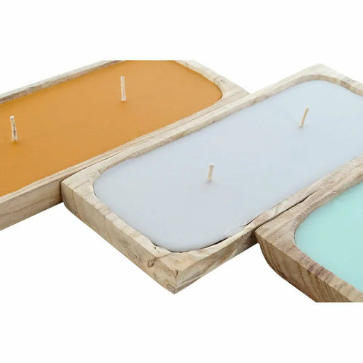 Свещ DKD Home Decor (35 x 15 x 5 cm) (3 pcs)