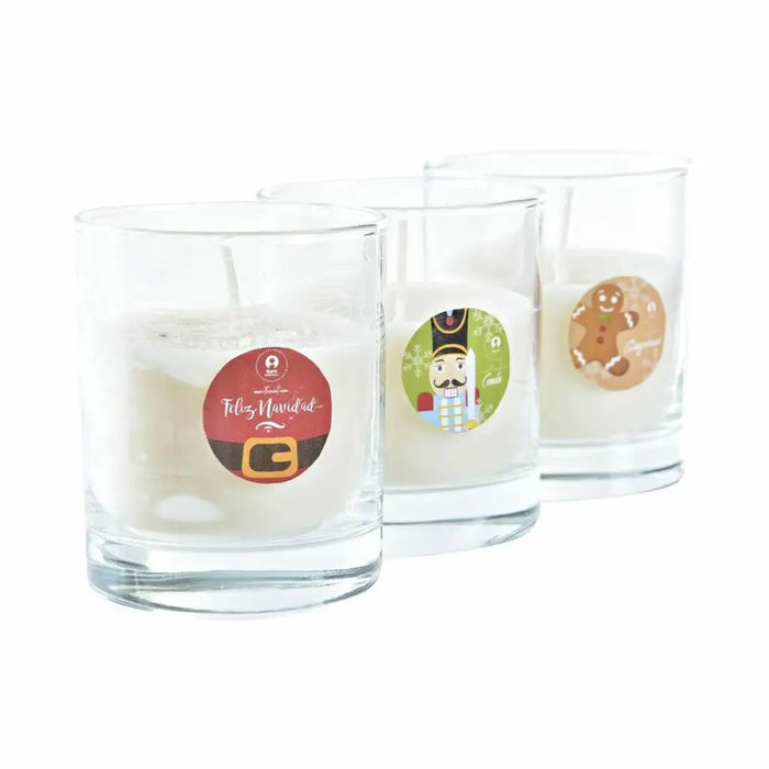 Свещ DKD Home Decor Коледа Дядо Коледа Орехотрошачка (8 x 8