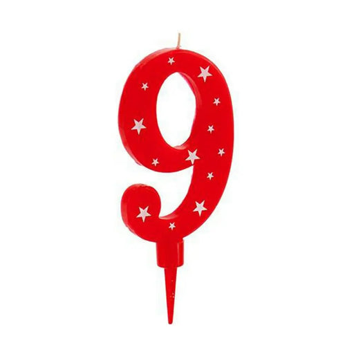 Свещ Рожден Ден Номера 9 (12 броя)