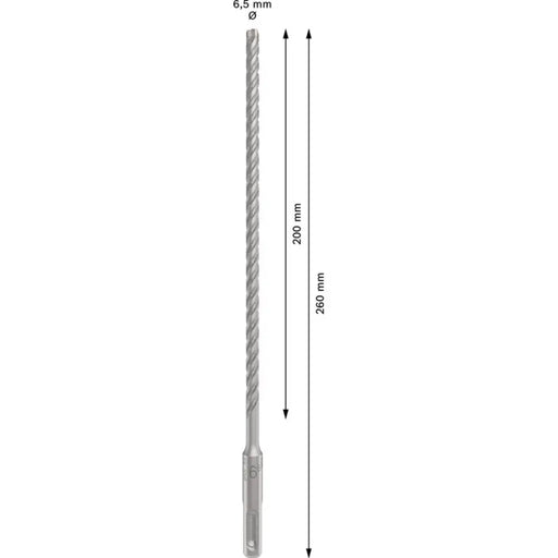 СВРЕДЛО ЗА БЕТОН BOSCH SDS PLUS-5X 6.5X260