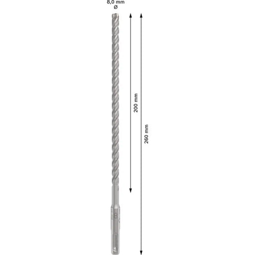 СВРЕДЛО ЗА БЕТОН BOSCH SDS PLUS-5X 8X260