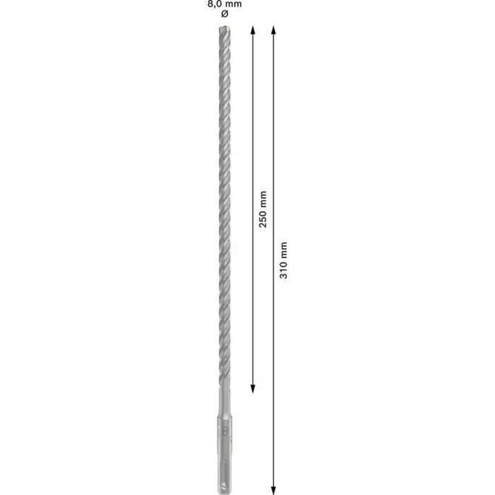 СВРЕДЛО ЗА БЕТОН BOSCH SDS PLUS-5X 8X310