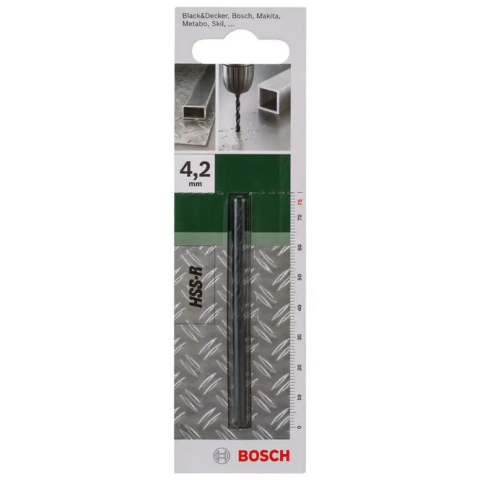 СВРЕДЛО ЗА МЕТАЛ BOSCH HSS-R 4.2X43X75