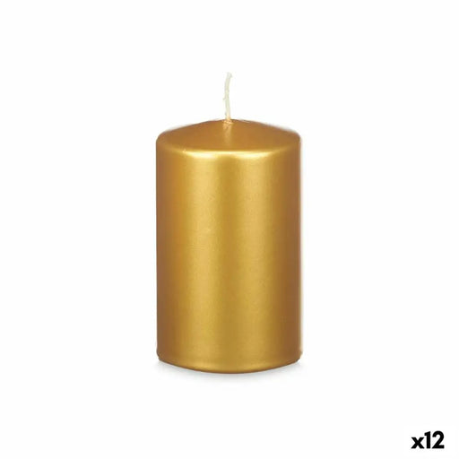 Свещ Acorde 92544 92544 Златен 9 x 15 x 9 cm (12 броя)