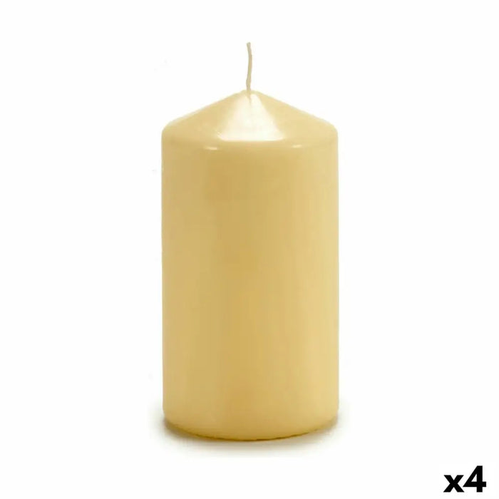 Свещ Acorde CY70130M CY70130M Сметана 7 x 13 x 7 cm (4 броя)
