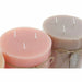 Свещ DKD Home Decor (3 pcs) (12 x 12 x 12 cm)