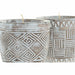 Свещ DKD Home Decor Дървен Восък (2 броя)