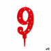 Свещ Рожден Ден Номера 9 (12 броя)