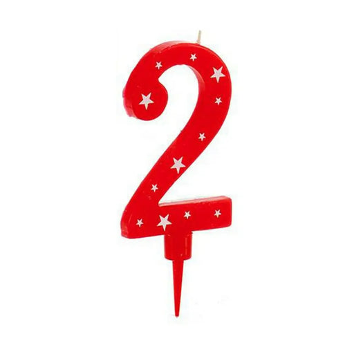 Свещ Рожден Ден Номера 2 (12 броя)