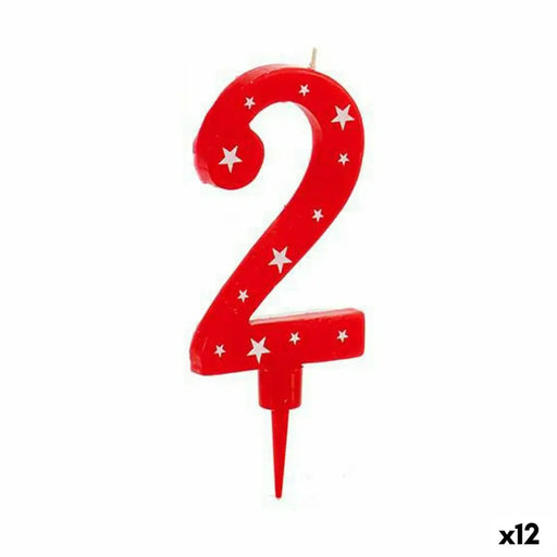 Свещ Рожден Ден Номера 2 (12 броя)