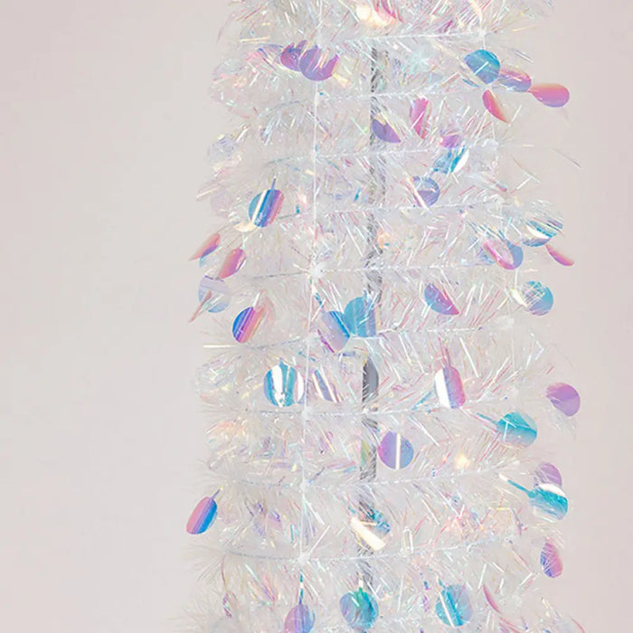 СВЕТЕЩА ЕЛХА С ПАЙЕТИ СГЪВАЕМА 150CM EUROLAMP 14393