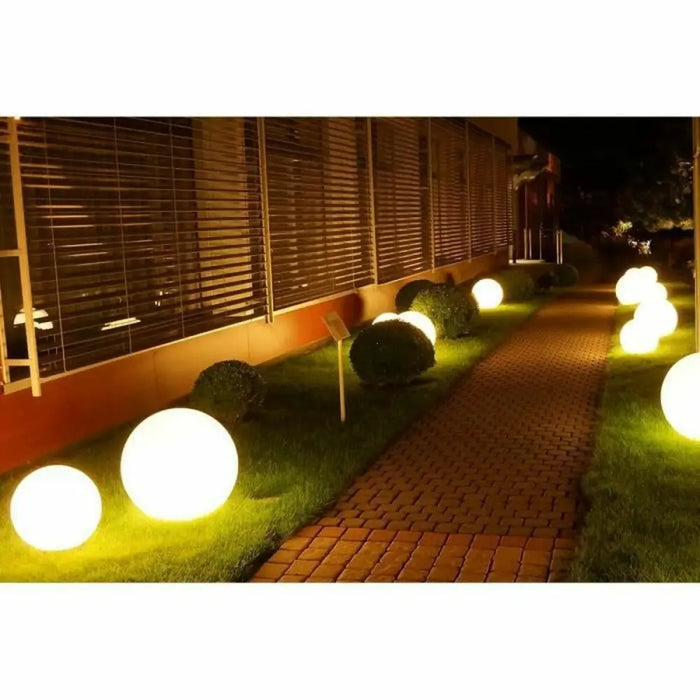 Светеща топка за екстериор Lumisky Bobby Бял 11 W E27 220 V