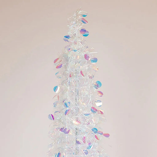 СВЕТЕЩА ЕЛХА С ПАЙЕТИ СГЪВАЕМА 150CM EUROLAMP 14393