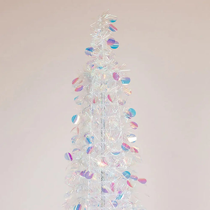 СВЕТЕЩА ЕЛХА С ПАЙЕТИ СГЪВАЕМА 150CM EUROLAMP 14393