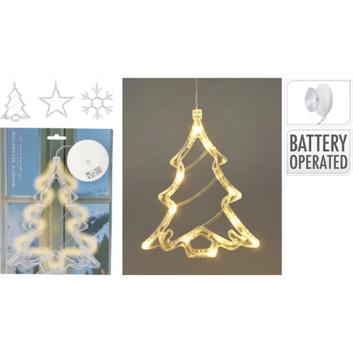 СВЕТЕЩА КОЛЕДНА ДЕКОРАЦИЯ ЗА ПРОЗОРЕЦ AX5390510